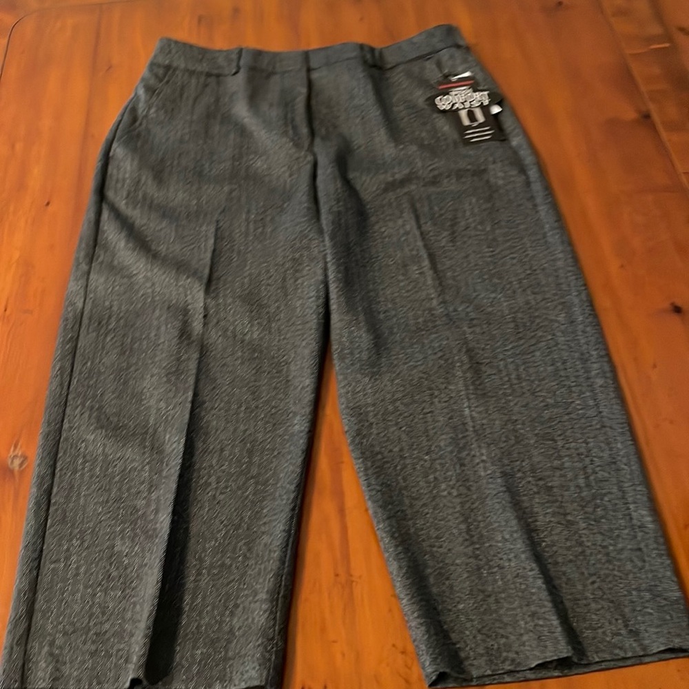 Briggs New York Capri Petite herringbone pants size 12 P